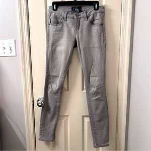 Volcom gray skinny jeans